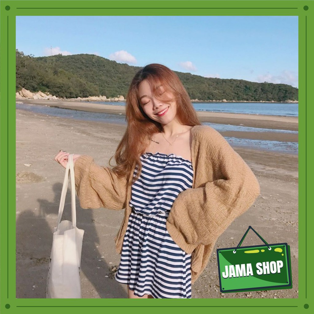 Áo Cardigan Len Mỏng Quảng Châu Loại 1 Mặc Quanh Năm