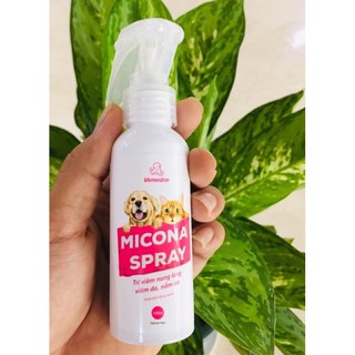 Chai xịt trị nấm da Micona Spray cho chó mèo
