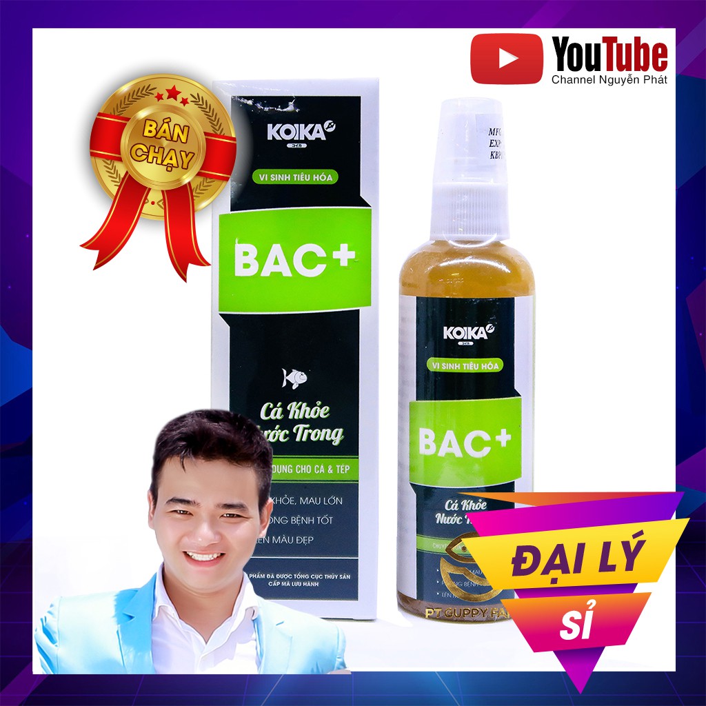 Vi sinh tiêu hóa BAC+ 100ml