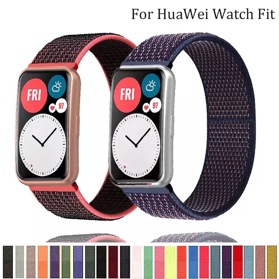 Dây Đeo Nylon Cho Đồng Hồ Thông Minh Huawei Watch Fit 2020