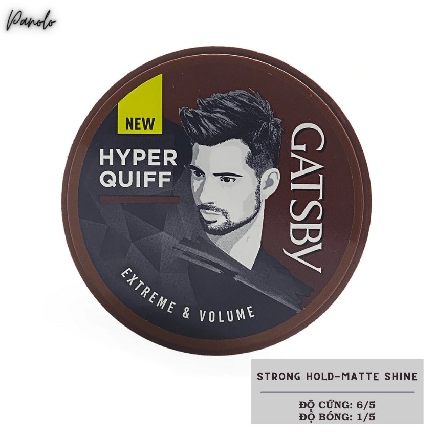 Sáp Vuốt Tóc Nam Gatsby Extreme &amp; Volume 25g, Strong Hold, Matte Shine