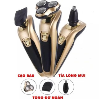 Máy Cạo Râu Đa Năng 3 Trong 1 Cắt Tóc Cạo Râu Tỉa Lông ASHIO
