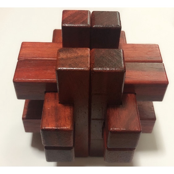 Đồ chơi trí tuệ_Thử thách trí não_Bộ khóa gỗ - 3 - Wooden Puzzle_Khóa Khổng Minh_Hack não &amp; Xoắn não_IQ Toys_Giải đố