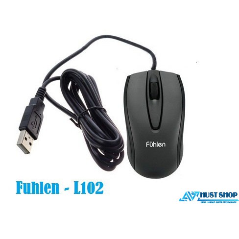 Chuột máy tính Fuhlen L102 / Warship GM100 / Fortech L122 M880 tặng lót chuột Gaming