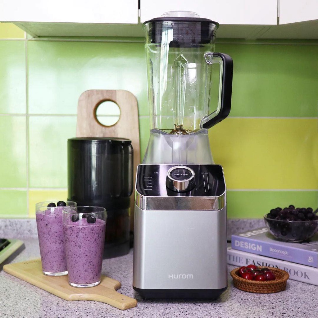 Máy Ép Chậm Hurom M100 - Hàng Chính Hãng - Kèm cối xay