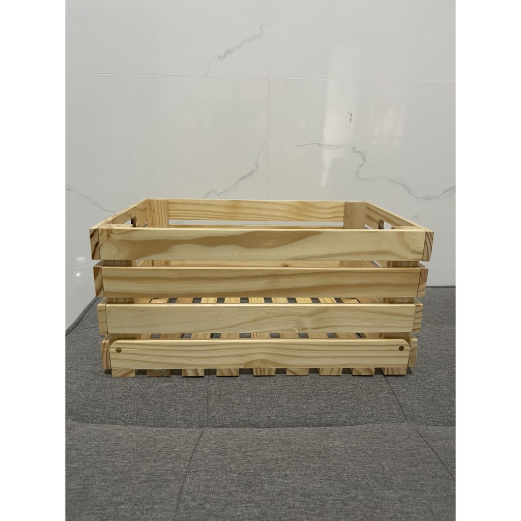 Sọt gỗ thông xếp gọn