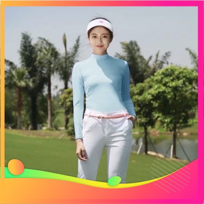 Áo chống nắng nữ PGMáo giữ nhiệt co dãn mạnh thấm hút mồ hôi