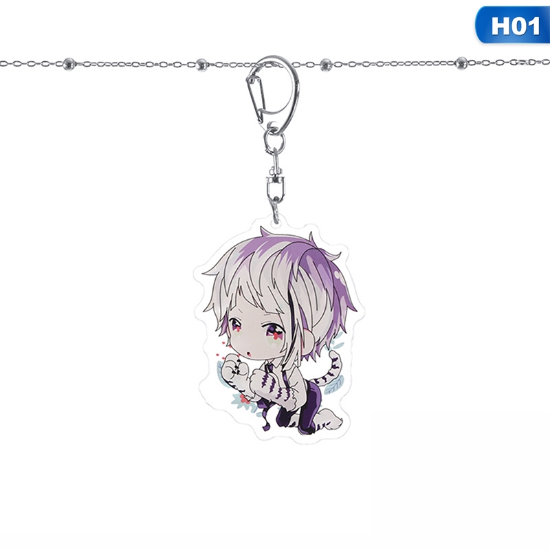 Móc khóa hình nhân vật anime bằng chất liệu acrylic