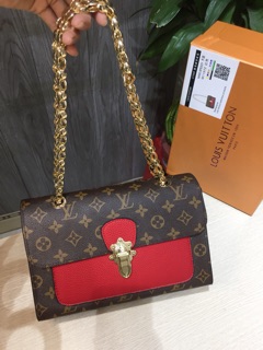 Túi xach Lv pha đỏ fullbox