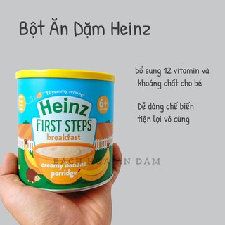 Bột Ăn Dặm Heniz Cho Bé từ 6M