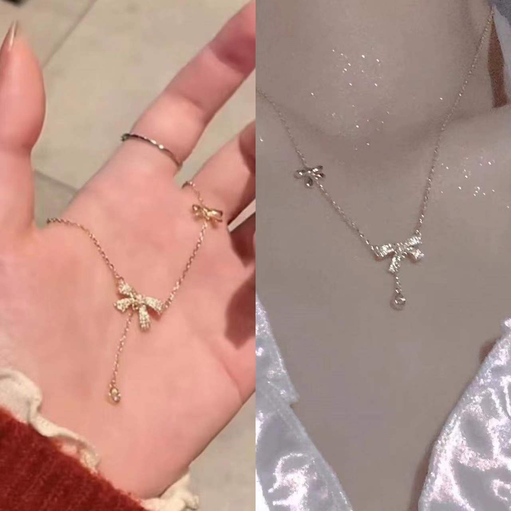 Dây chuyền Nữ trang sức mạ Vàng 🛒FreeShip️🛒 Mặt dây nhiều mẫu mã xinh, Phong cách Hàn Quốc.