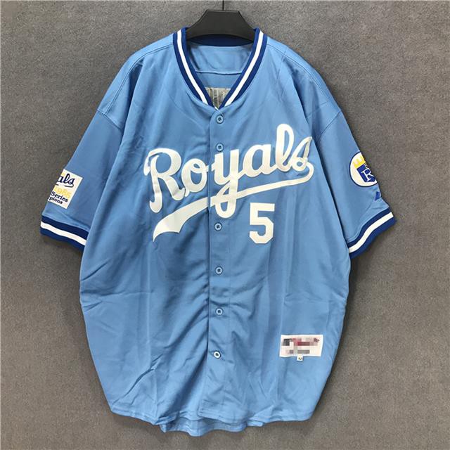 Mlb Áo Bóng Chày Tay Lửng Dáng Rộng Phong Cách hip hop Cá Tính