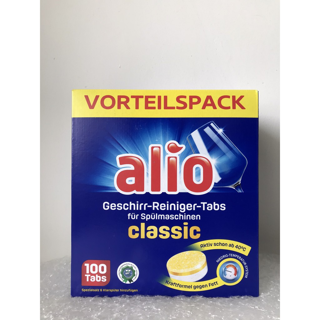 ALIO - Bột / Viên rửa ALIO CLASSIC - All in1 dùng cho máy rửa chén bát