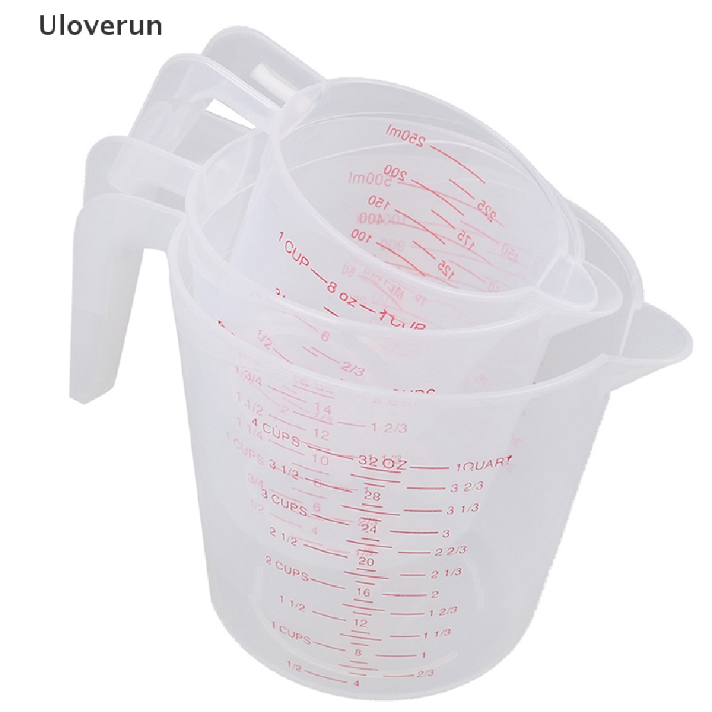 Uloverun Bình Nước Nhựa Dung Tích Lớn 250 / 500 / 1000ml Chất Lượng Cao