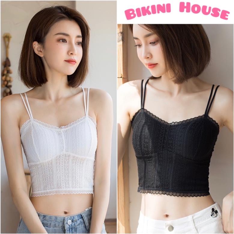 ❤️ Áo Lót Ren Myna Áo Ngực Bra Ren 2 Dây Không Gọng Công Chúa Siêu Dễ Thương 995 ❤️