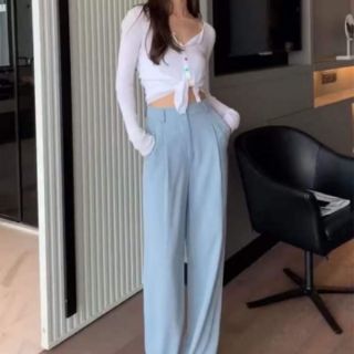 Quần culottes siêu dài chân