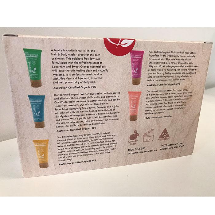 Bộ Little Innocents Úc 5 món cho bé size dùng thử phù hợp đi du lịch quà thôi nôi -Little Innoscents 5 Starter Pack 30ml