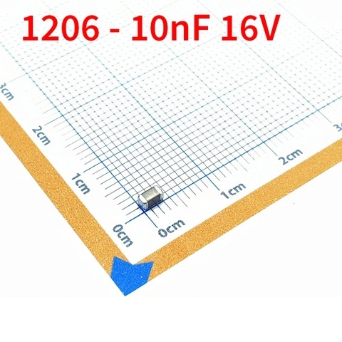 Tụ Dán 103 10nF 16V 1206 SMD 10%