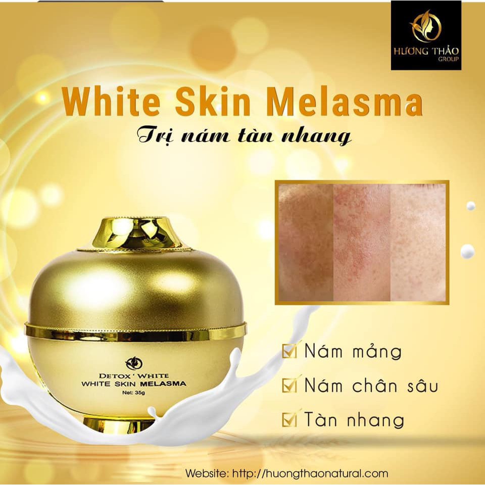 Kem nám - tàn nhang White skin MELASMA Detox'White perfect care