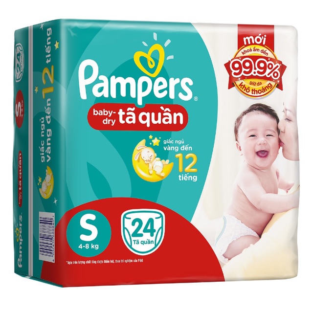 Combo 2 bỉm quần Pamper s24