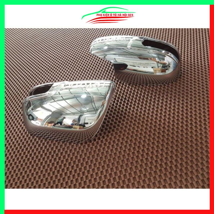 Ốp gương chiếu hậu Altis 2007-2013 hở đèn xi nhan mạ crom bảo vệ chống trầy trang trí làm đẹp xe