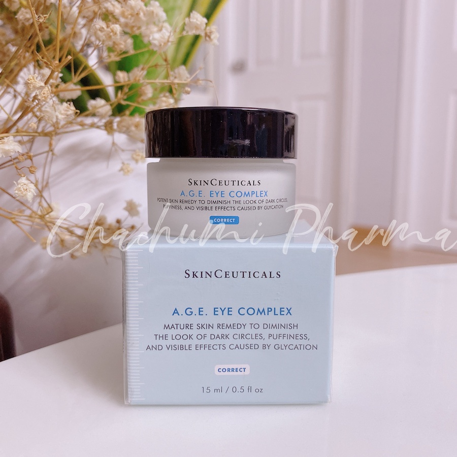 [hàng công ty] kem dưỡng mắt Skinceuticals A.G.E. eye complex 15g (Mỹ)