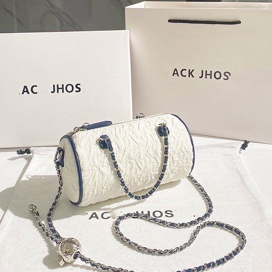 Túi Xách Đeo Vai Hình Trụ Cỡ Nhỏ Phong Cách Hong Kong Thời Trang Mới 2022