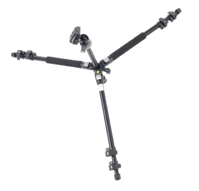 Chân máy ảnh Tripod Beike BK 301 142cm (Đen)                