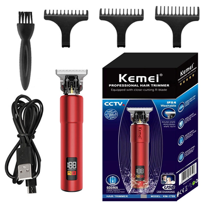 Máy cạo râu cắt tóc KEMEI chuyên nghiệp dành cho nam