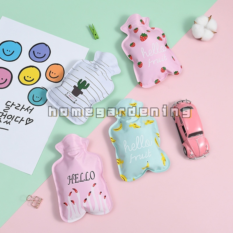 Túi chườm nóng giữ ấm tay mini chống nổ hình hoạt hình có thể tái sử dụng