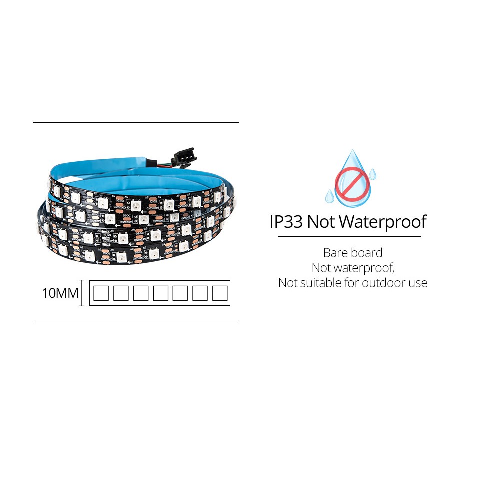 LED DÁN FULL MÀU WS2812B DÒNG SẢN PHẨM PHỔ THÔNG | BigBuy360 - bigbuy360.vn