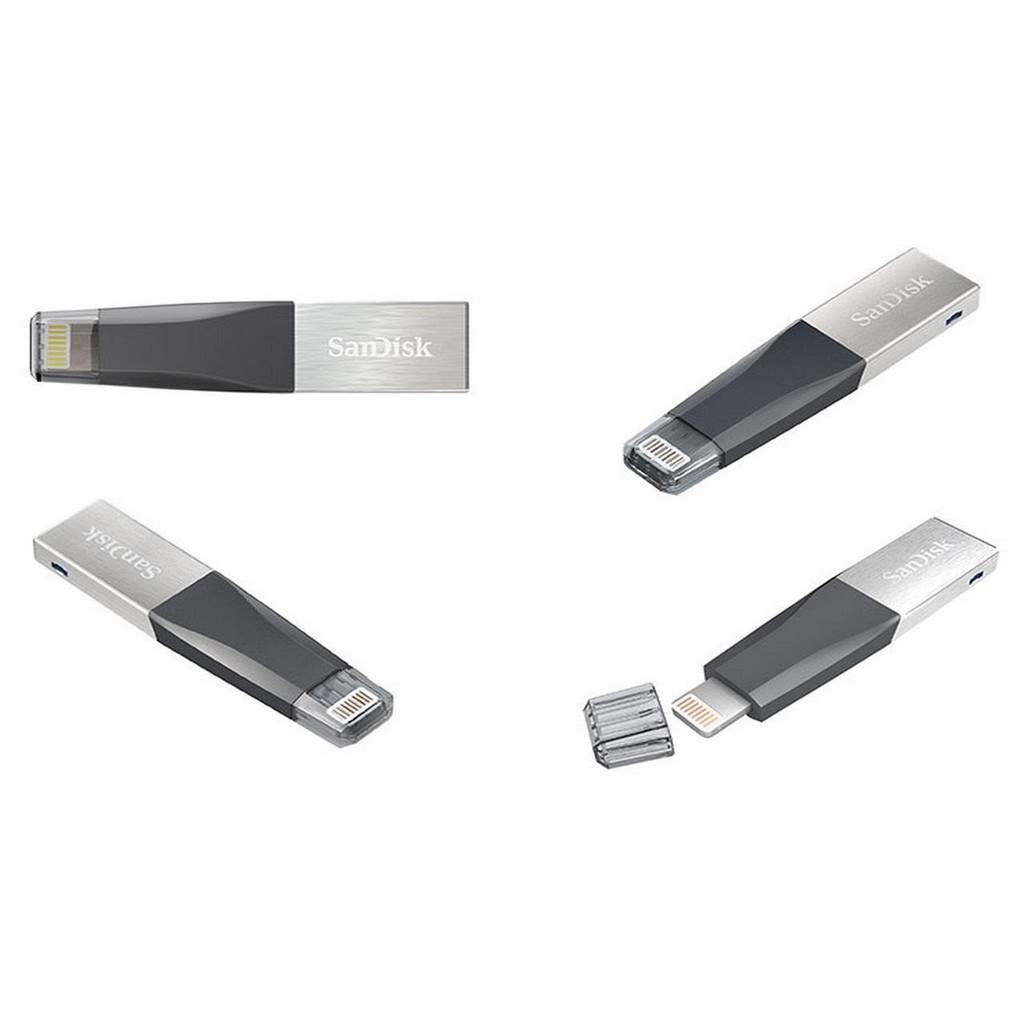 USB 3.0 OTG SanDisk iXpand™ Mini Flash Drive 64GB (Bạc)