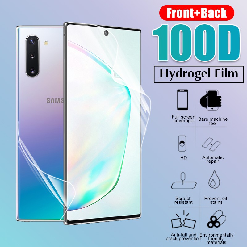 Miếng dán PPF trong suốt mặt trước sau Cho Samsung Galaxy S8 S9 S10 S20 S21 S22 S23 Plus Note 8 9 10 20 Ultra