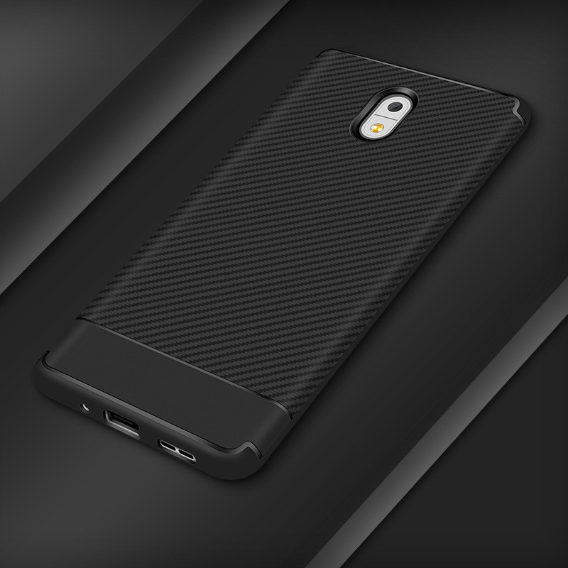 Ốp lưng nokia a 2 3 5 6 silicon vân carbon