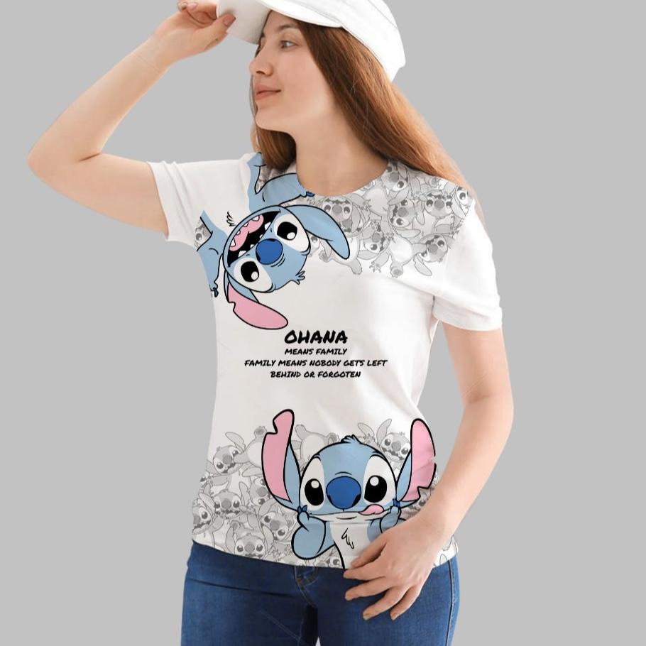 Áo thun Cotton trắng DS032 MAE cho nữ 30s