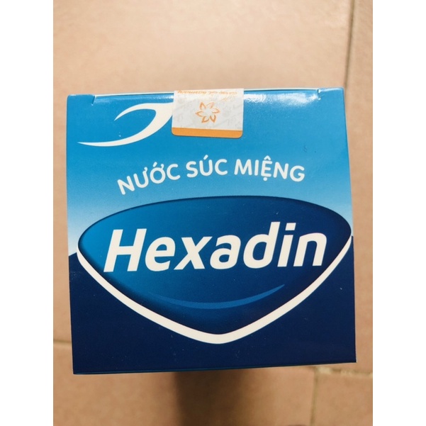 Nước Súc Miệng Hexadin 250ml giúp kháng khuẩn miệng, họng, ngăn ngừa và khử mùi hôi