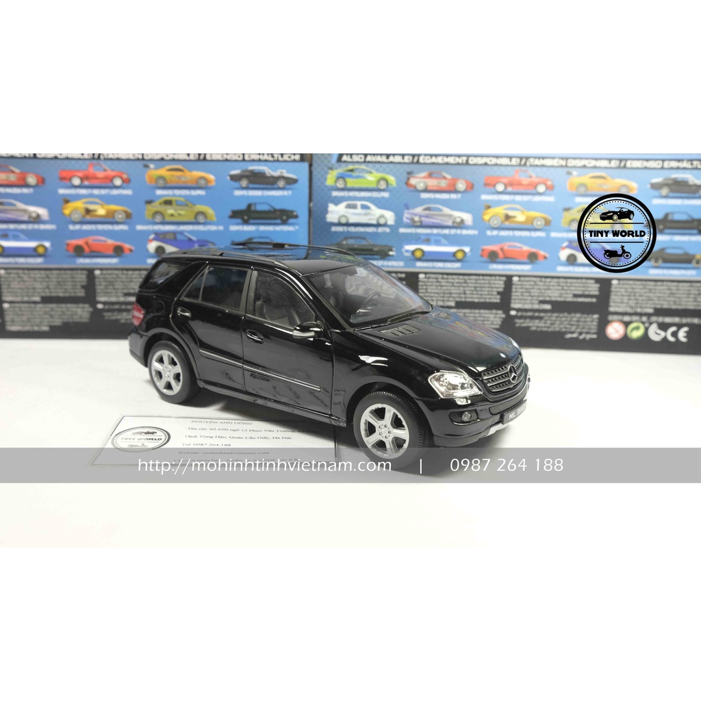 MÔ HÌNH Ô TÔ MERCEDES-BENZ ML350 2006  1:24 WELLY