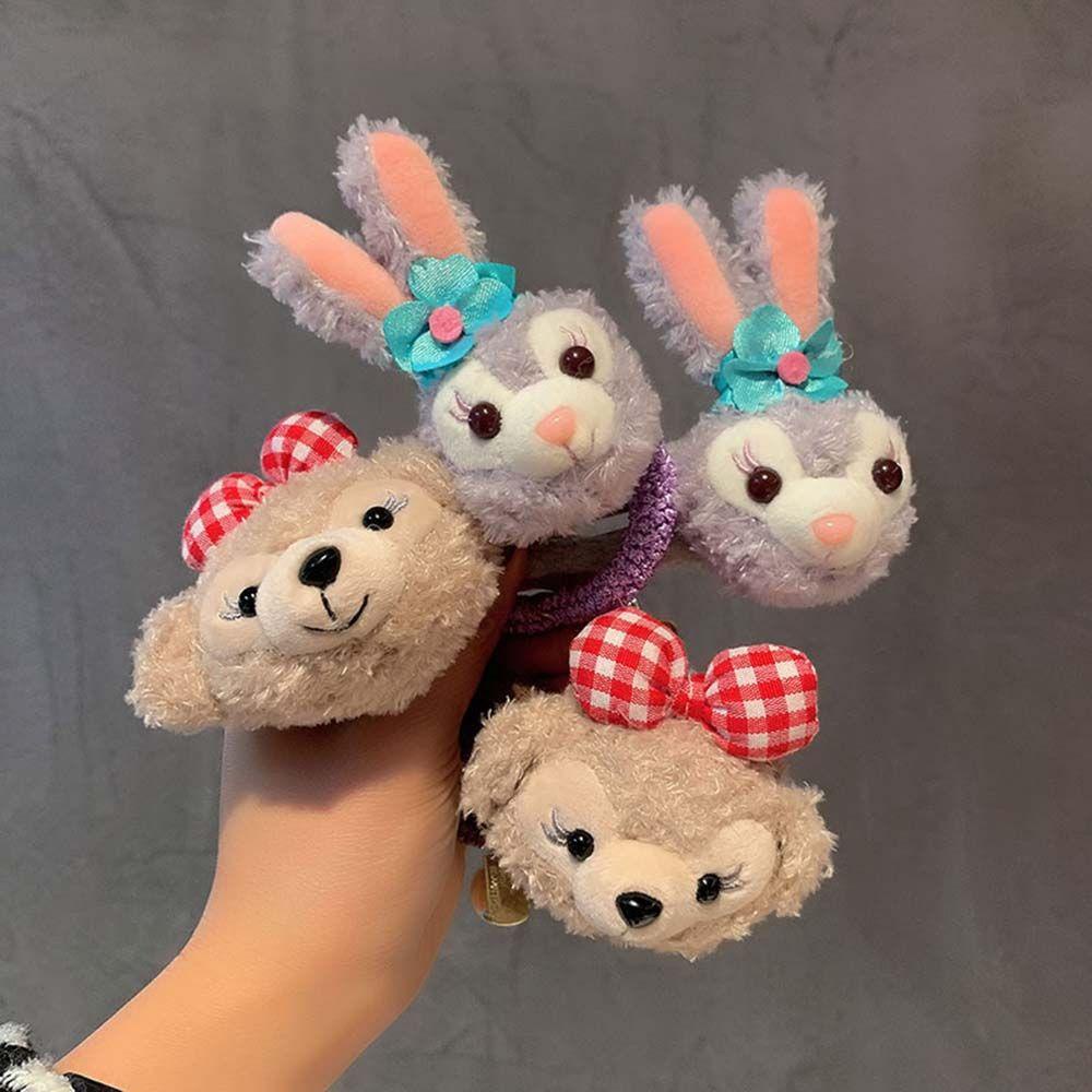 JARRED Dây Cột Tóc Đính Gấu Bông Hoạt Hình Dễ Thương Cho Bé Gái