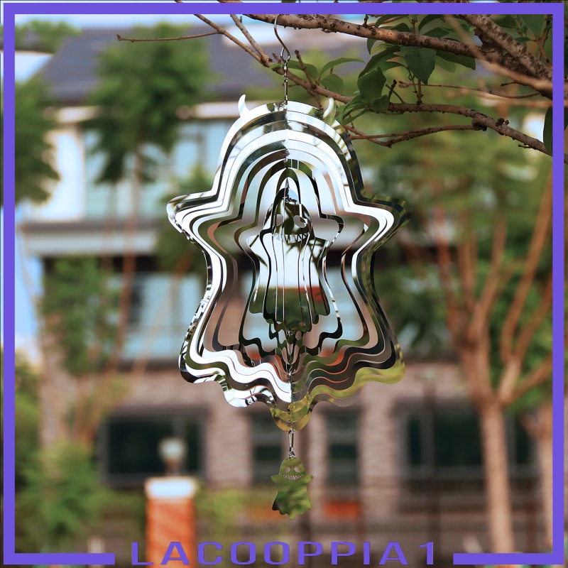 Ghost Wind Spinner Hanging Decoration Home Indoor Yard Living Room Ornament