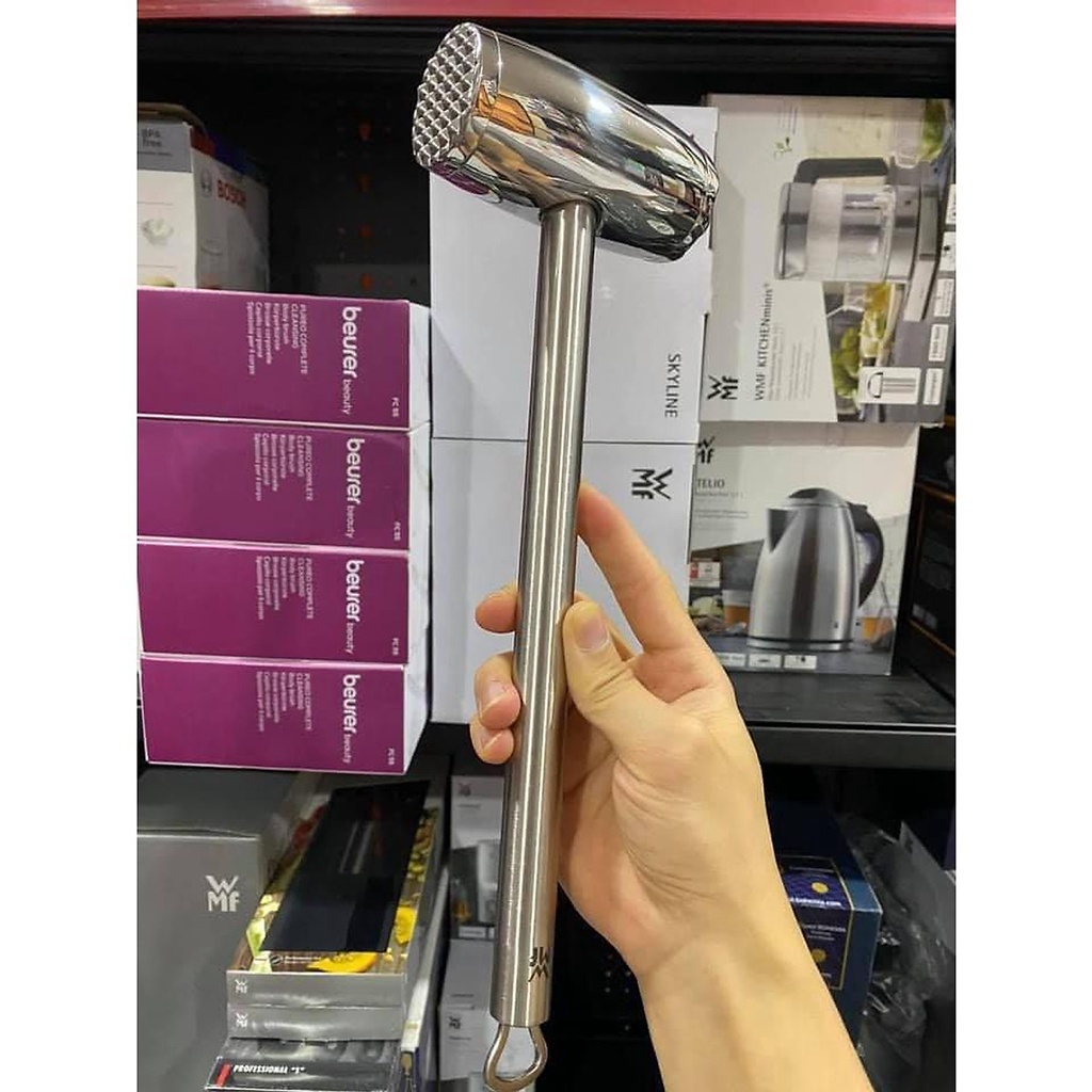 Búa dầm thịt WMF Profi Plus chất liệu thép Cromargan không gỉ [nhập Đức chính hãng]