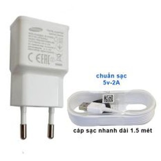 Bộ cáp sạc Samsung Galaxy J3 Pro 2017 (5V-2A)
