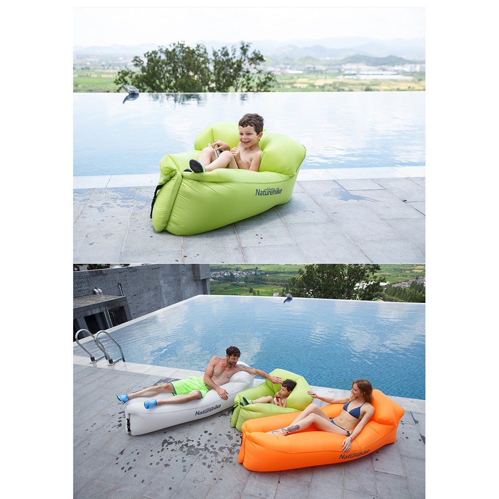 Sofa Nằm Du Lịch, Sofa Đi Biển NatureHike NH18S030-S, Làm Đầy Hơi Nhanh, Chống Rách