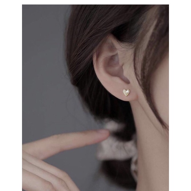 NỤ TIM TRAI CỰC XINH BẠC TA- BÔNG TAI NỮ