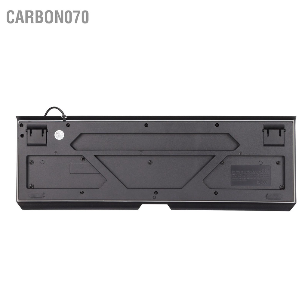 [Hàng Sẵn] Bàn Phím Gaming GK60 có dây LED RGB 104 phím【Carbon070】