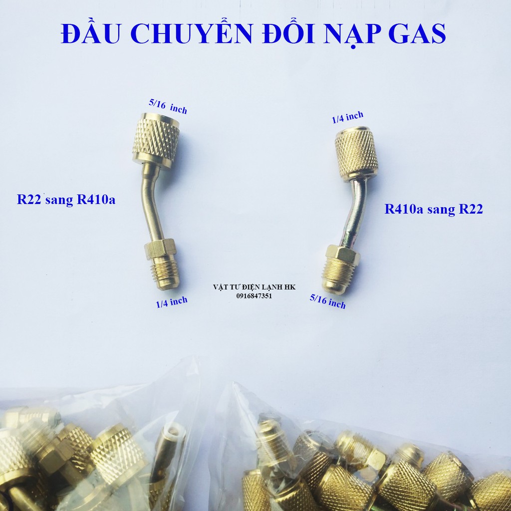 Đầu Chuyển Dây Gas R22 Sang R410 - R410 sang R22