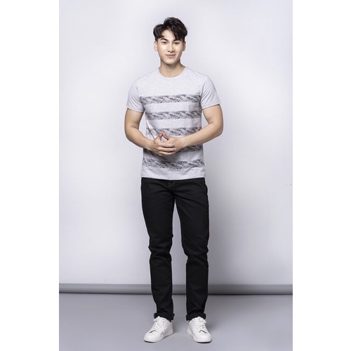Áo Phông Nam Hoạ Tiết Kẻ Ngang TS0S010 | BigBuy360 - bigbuy360.vn