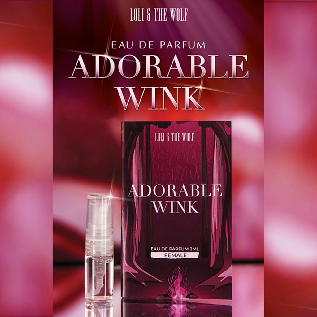 hàng trong kho   Bán sỉ  giá  đặc  biệt   Nước hoa mini Adorable Wink Eau De Parfum dành cho nam và nữ, lưu hương lâu, c