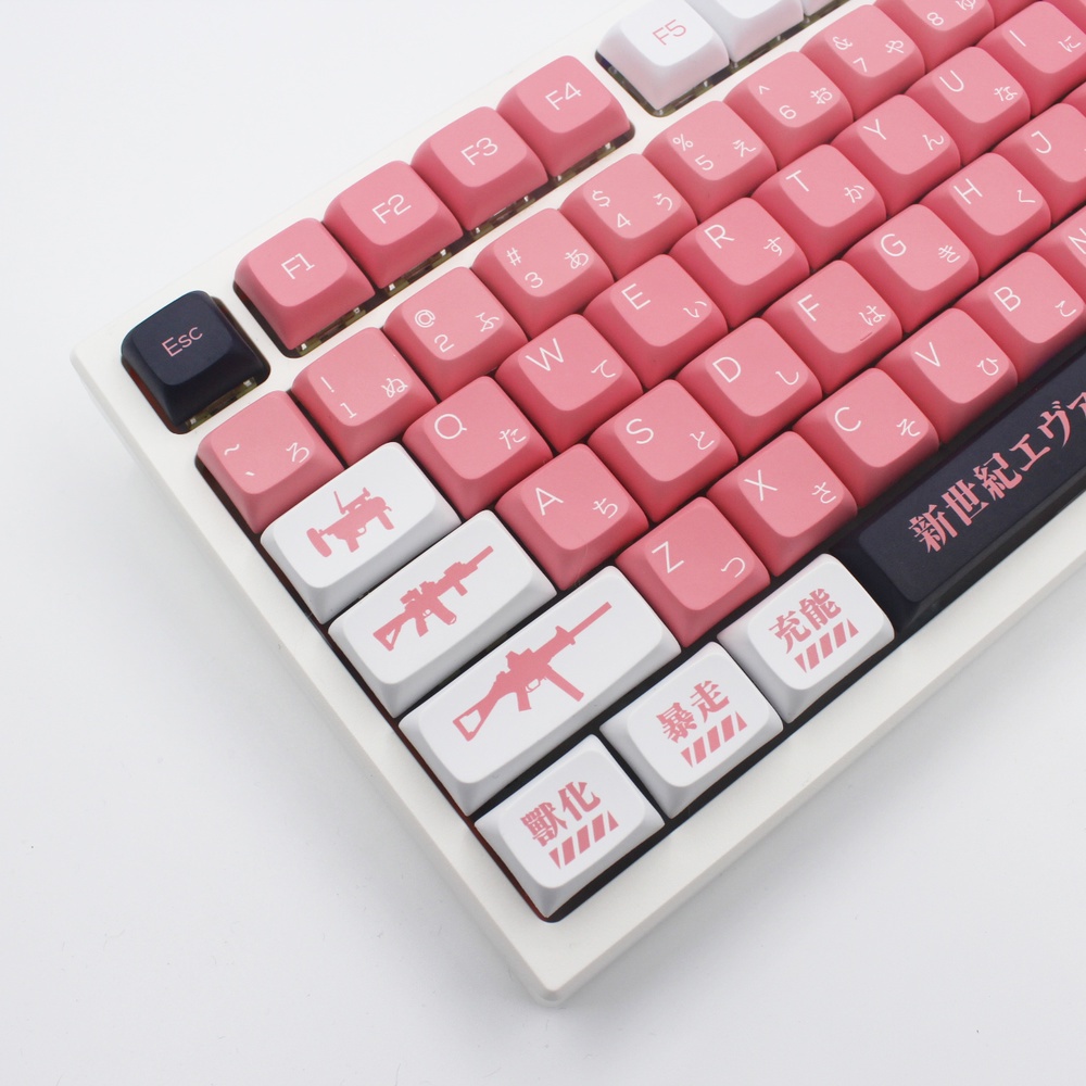 Keycap EVANGELION-08 XDA EVA-08 PBT phong cách anime công nghệ Dye Sub