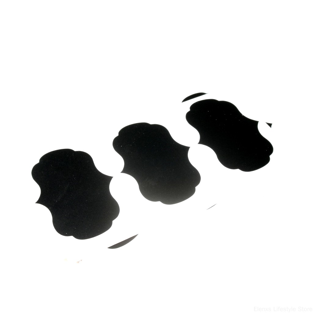 Bộ 36 Nhãn Dán Dạng Bảng Đen Viết Phấn