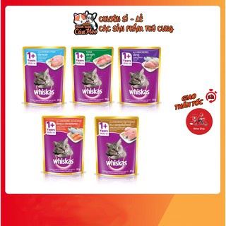 Pate Whiskas Dành Cho Mèo Mọi Lứa Tuổi - Gói 80Gram